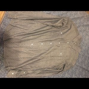 Men’s long sleeve button up